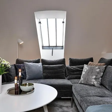 Fantastic Duplex With Modern Danish Design Furniture Apartment
