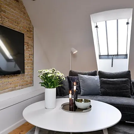 Fantastic Duplex With Modern Danish Design Furniture Apartment *