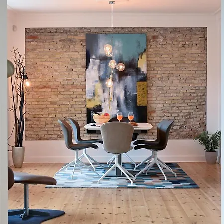 Fantastic Duplex With Modern Danish Design Furniture *